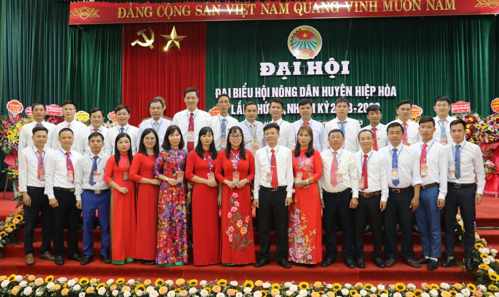 Hiệp Hòa tổ chức thành công Đại hội đại biểu Hội Nông dân huyện lần thứ XII, nhiệm kỳ 2023 –&nbsp;2028