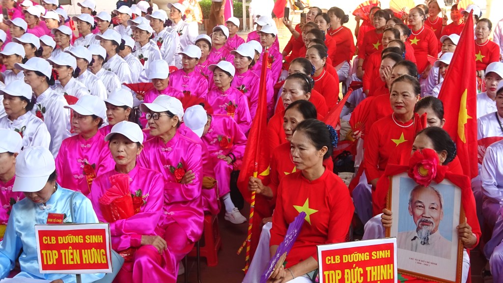 Thị trấn Thắng Hiệp Hoà trang trọng tổ chức “Hội khỏe truyền thống Người cao tuổi” năm&nbsp;2023