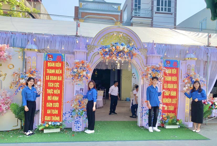 Hiệp Hoà: Đẩy mạnh triển khai mô hình đám cưới văn minh, tiết kiệm, mừng cưới không dùng tiền&nbsp;mặt