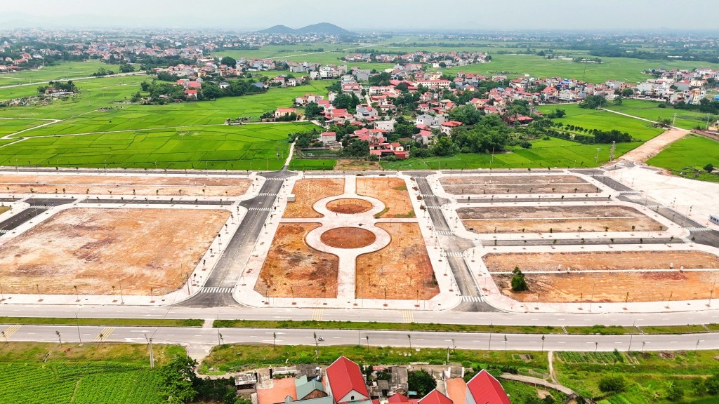 Hiệp Hòa quyết định tổ chức đấu giá 155 lô đất tại khu đô thị số 4, thị trấn&nbsp;Thắng