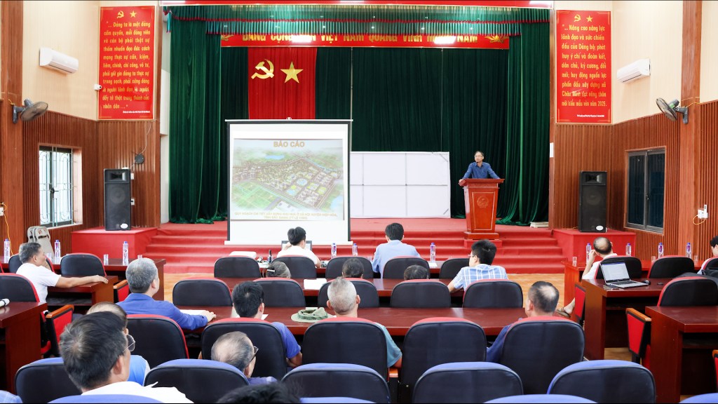 Hiệp Hòa triển khai lấy ý kiến quy hoạch vào đồ án quy hoạch chi tiết xây dựng khu nhà ở xã hội huyện Hiệp Hòa tỷ lệ&nbsp;1/500