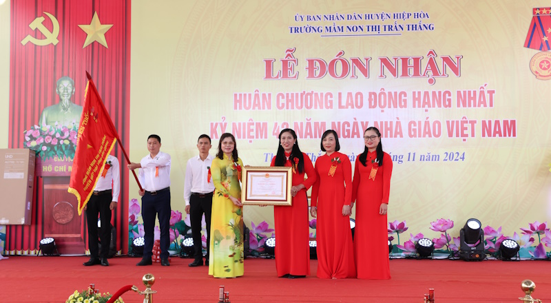 Hiệp Hoà- Bắc Giang sôi nổi các hoạt động chào mừng ngày Nhà giáo Việt Nam&nbsp;20/11