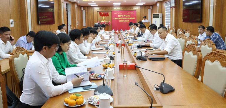 Hội nghị học tập, trao đổi kinh nghiệm về sắp xếp đơn vị hành chính cấp xã tại huyện Hiệp&nbsp;Hòa