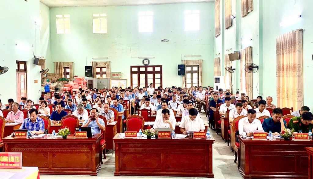 Kỳ họp thứ 2 HĐND xã Hoàng Vân thông qua nhiều nội dung quan&nbsp;trọng