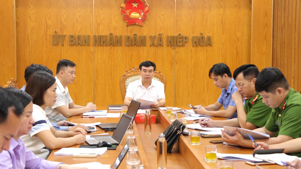 Hiệp Hòa triển khai thu thập thông tin thực hiện chiến dịch làm sạch cơ sở dữ liệu đất&nbsp;đai