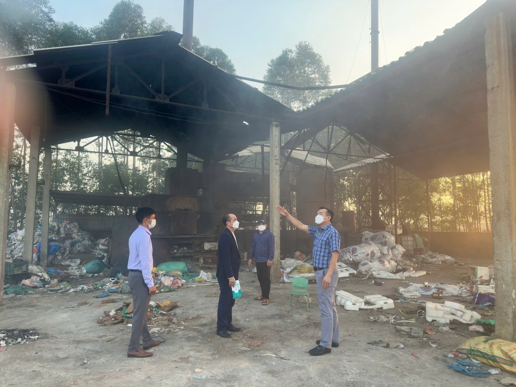 Phê duyệt nhiệm vụ và dự toán kinh phí thực hiện dự án: Cải tạo, sửa chữa Lò đốt rác tại thôn Ngọ&nbsp;Phúc