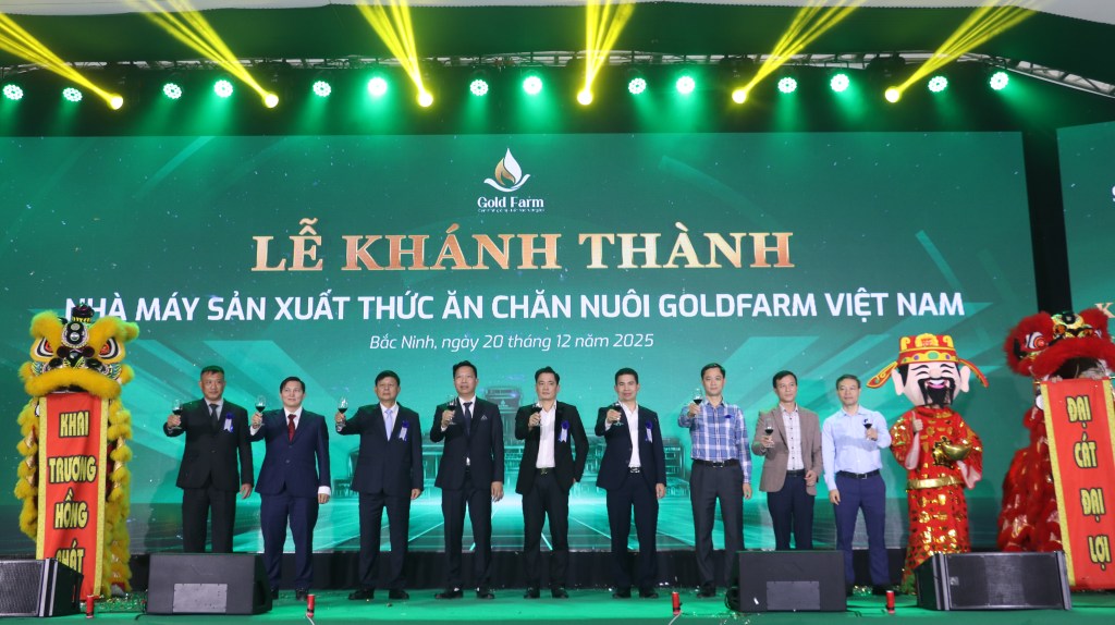 Khánh thành nhà máy thức ăn chăn nuôi Golf Farm Việt Nam tại CCN Việt&nbsp;Nhật
