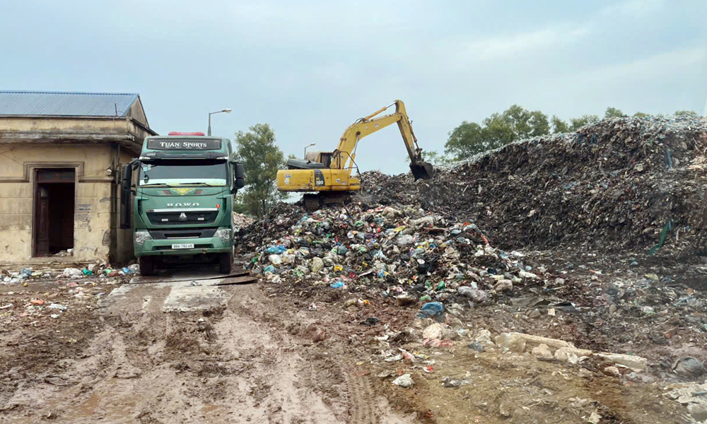 Hiệp Hòa: Từng bước giải quyết rác thải tồn&nbsp;lưu