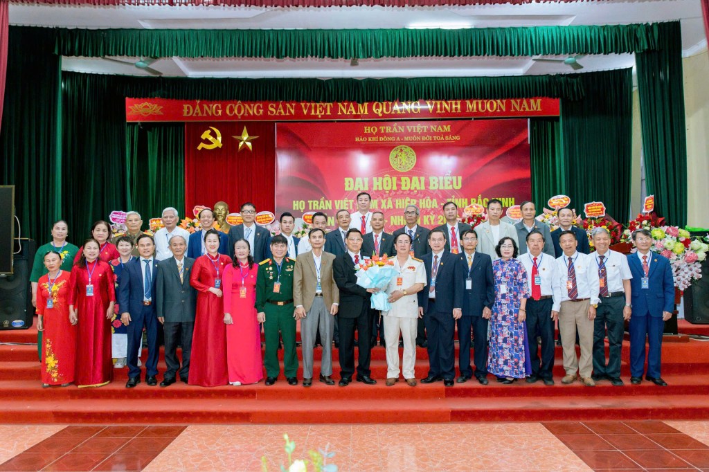  Họ Trần Việt Nam xã Hiệp Hòa tưng bừng tổ chức Đại Hội Đại biểu lần thứ nhất, nhiệm kỳ&nbsp;2026-2031