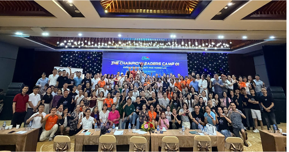 PWC CLUB Vietnam Leader Camp 2026 Khép Lại Ấn Tượng: Việt Nam Chính Thức Bước Vào Giai Đoạn Tăng Tốc Toàn Diện