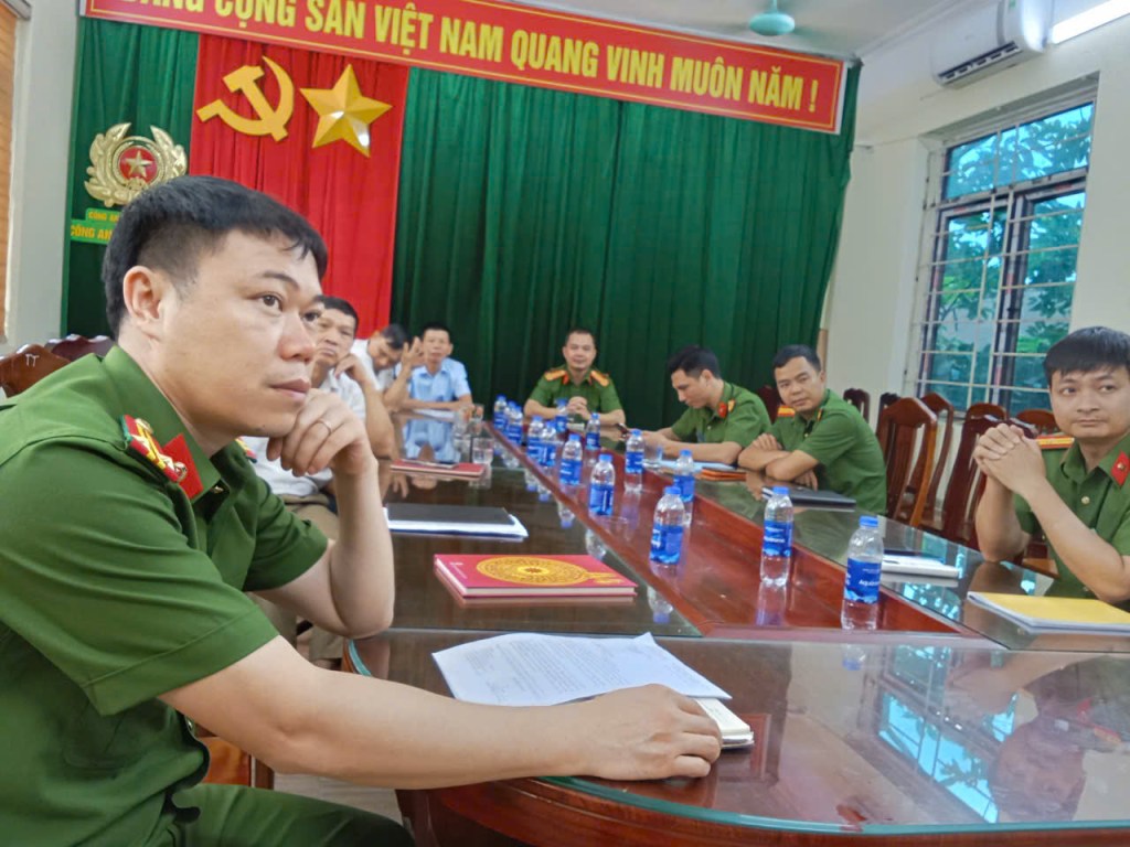 Công an xã Hợp Thịnh (Bắc Ninh) tham gia Hội nghị trực tuyến toàn quốc đánh giá Quy chế phối hợp số 02 giữa Bộ Công an và Hội Cựu&nbsp;CAND