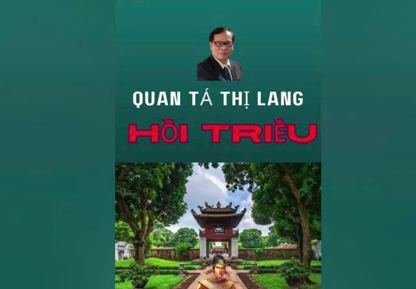 Những rung cảm khi đọc truyện ngắn của nhà văn Lê Hoài Nam – Kỳ 2 : Cảm nhận về truyện “Quan Tả thị lang hồi triều”