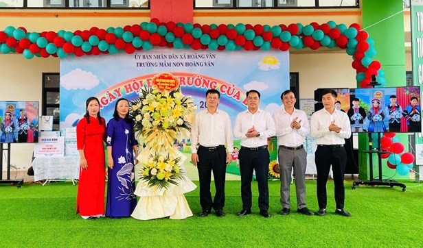 Không khí ngày khai giảng năm học mới tại Trường Mầm non Hoàng Vân- Bắc&nbsp;Ninh