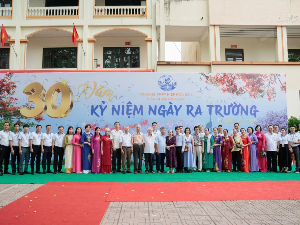 Hội khóa 1993-1996 THPT Hiệp Hòa số 1: 30 năm ngày trở&nbsp;về